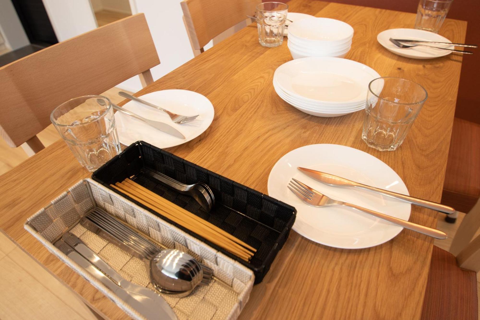 Apartment Hotel Tenjin Tumugu ฟูกุโอกะ ภายนอก รูปภาพ